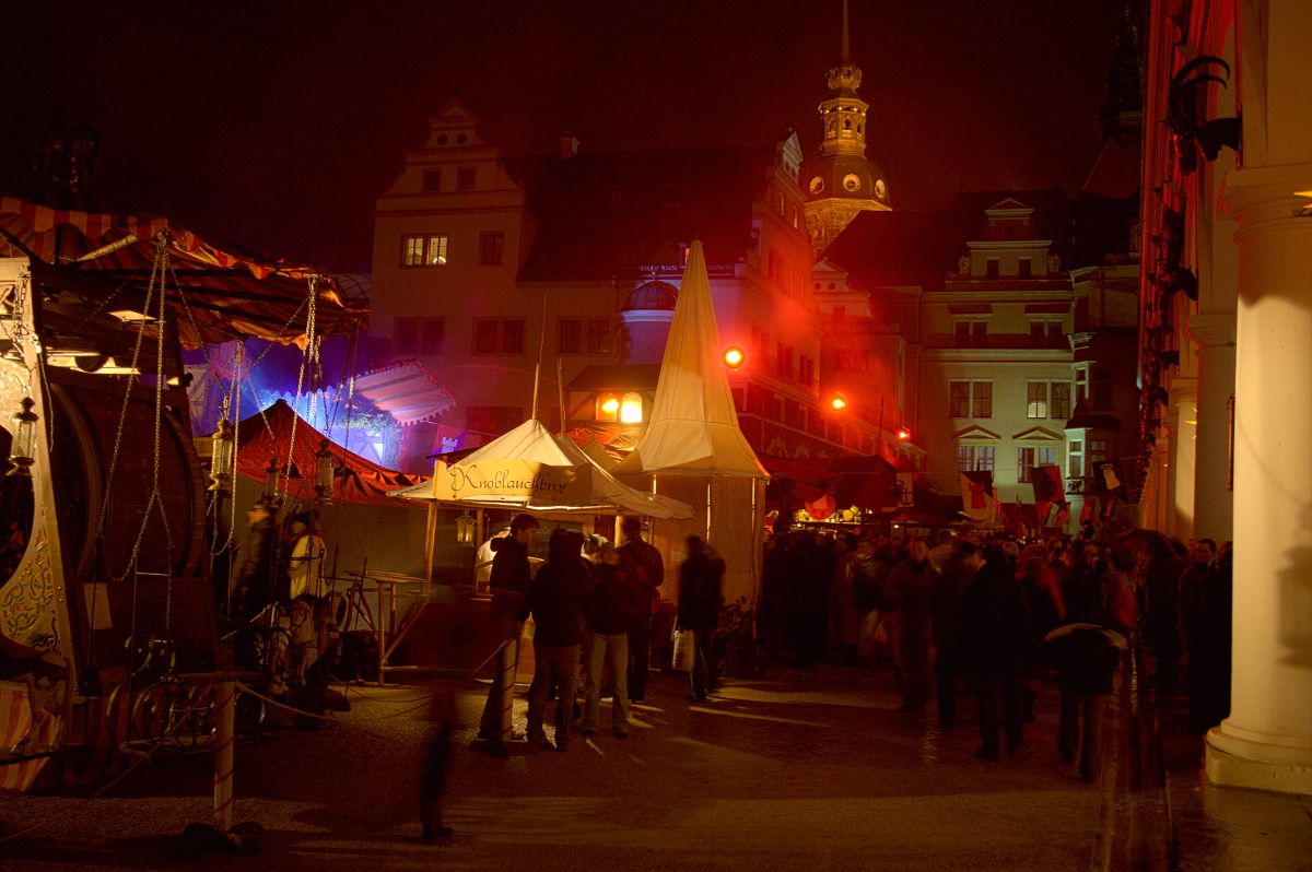 Mittelalter Weihnachtsmarkt am Stallhof Dresden